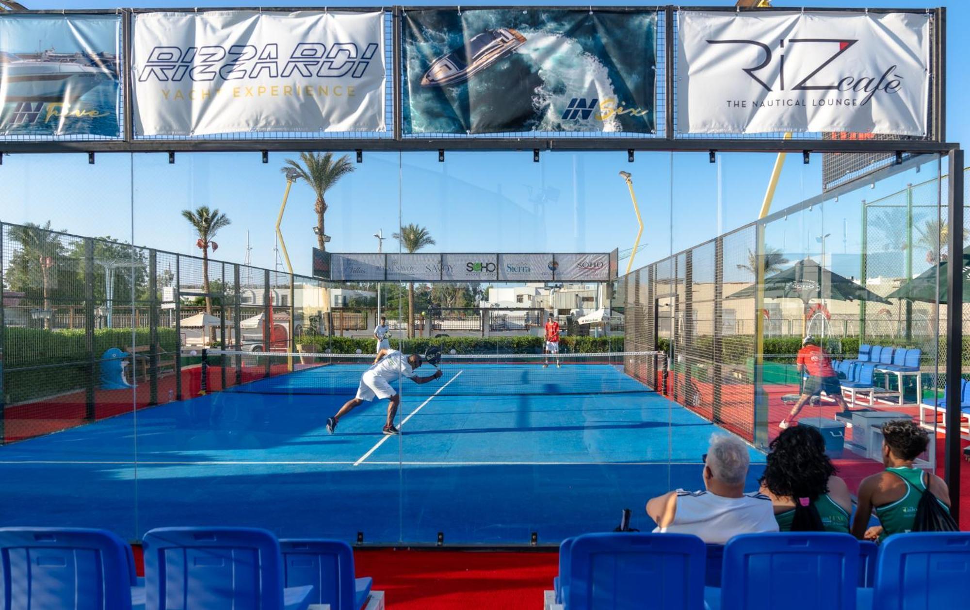 Hotel Royal Savoy Sharm El Sheikh (Adults Only) Exterior foto A paddle tennis court